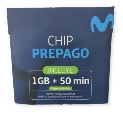 Chip Pack X 5 Movistar Prepago Sin Fecha De Vencimiento