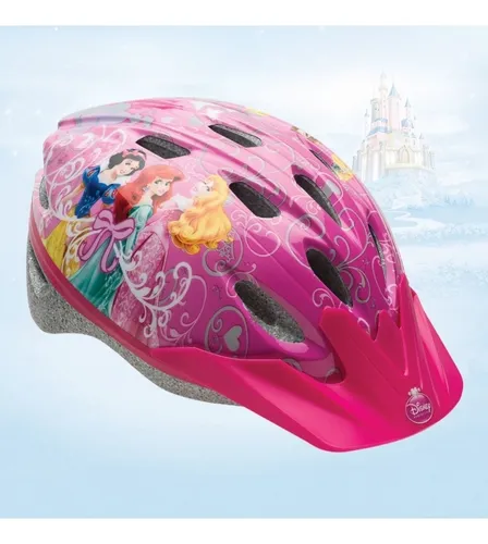 Casco de Ciclismo Princesas para Niña - Beneficios en Línea