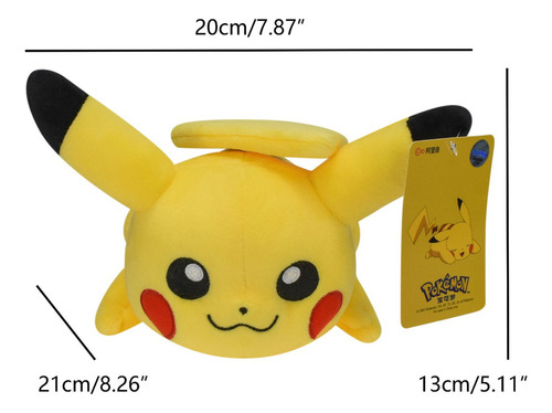 X Juguetes De Peluche For Posición Prona De Pikachu,