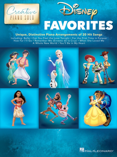 Partitura Piano Disney Favorites Creative 20 Songs Digital