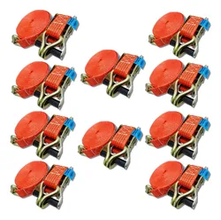 Comprar Kit 10 Catraca + 10 Cinta Amarração 3 Ton 9 Metros Rabicho J no Mercado Livre