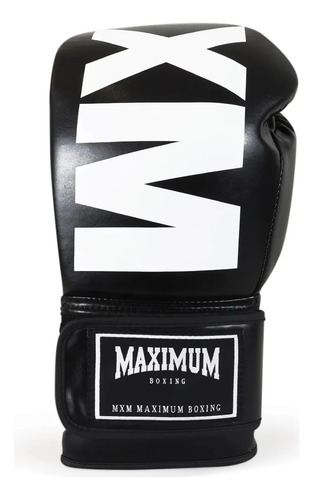 Luva De Boxe E Muay Thai Mxm Preta - Maximum Original