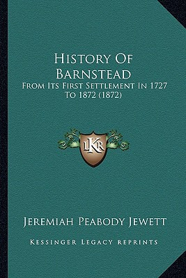 Libro History Of Barnstead: From Its First Settlement In ...