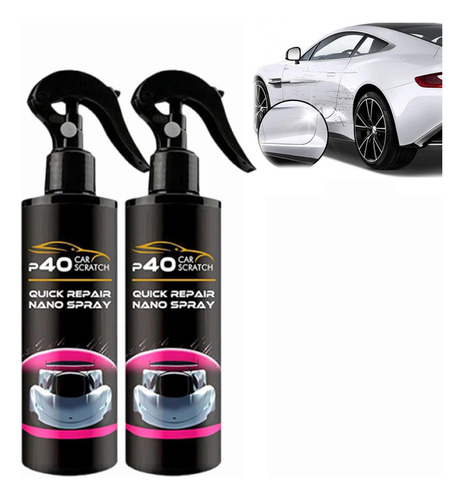 Spray Nanos De 120 Ml Para Reparar Rápidamente Los Arañazos