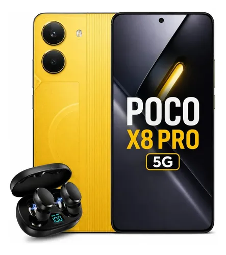 Xiaomi Poco X8 Pro 256gb 8gb Ram 5g Dual Sim Nfc Amarelo