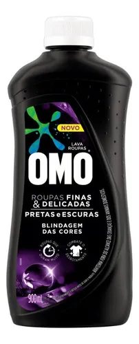 Lava-roupas Líquido Omo Roupas Pretas E Escuras 900ml