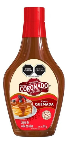 2 Pzas Cajeta Ricolino Coronado Quemada 333 G