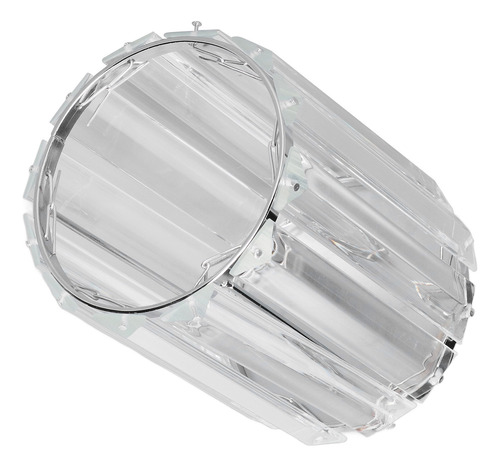 Porta-escovas Cosméticas De Vidro Transparente Redondo