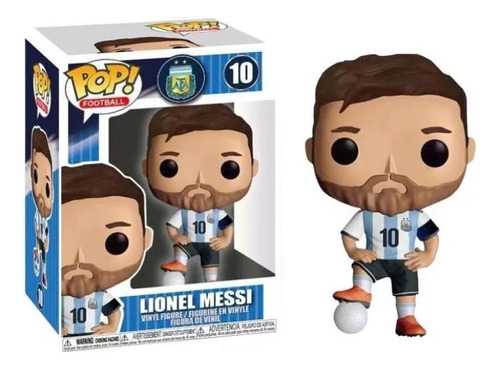 Funko Pop Futbol Deportes Lionel Messi Argentina #10