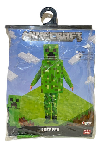 Disfraz Minecraft Creeper Talla S 4 A 6 Años Mojang