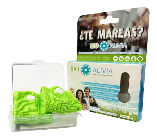 Pulsera 1 Par Anti Mareo Acupuntura Nauseas Envio Gratis