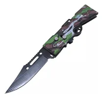 Comprar Cuchillo Navaja Mini Tactica Automatica Woodland Camuflado Woodland