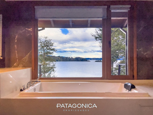 Venta- Unica E Impactante, Casa 5 Amb, Costa De Lago C/amenities, Villa La Angostura