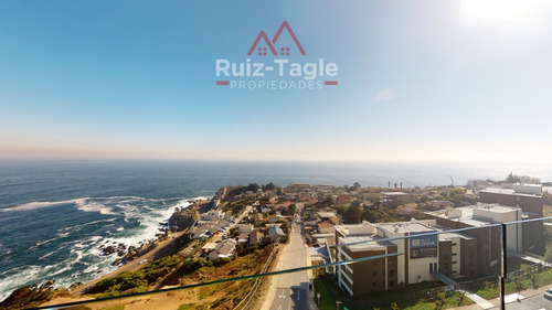 Imagen 4 de 21 de Venta De Bello Departamento En Costas De Montemar, Calle Del