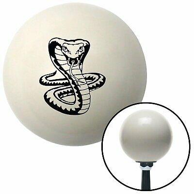 Black Cobra Ivory Shift Knob Usa Shifter Auto Manual Cus Tpd