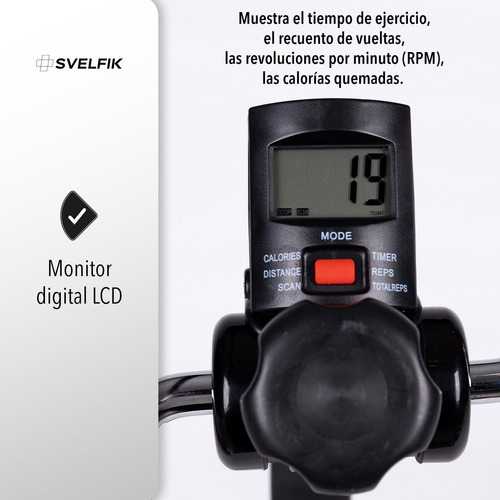 Imagen 4 de 7 de Bicicleta Fija Dual Cycle Para Rehabilitar Y Ejercicio Doble