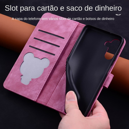 Funda De Piel Para Teléfono Samsung Galaxy S25 S24 S23 S22 S21, Pintura Al Óleo Con Forma De Gato, Floral, Folio, Tapa Magnética, Tarjetero