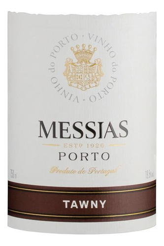 Vinho Tinto Português Do Porto Tawny 750ml Messias