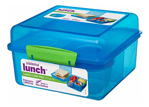 Sistema Lunch Cube Max Con Yoghurt Pot, 2 L - Colores Mssie