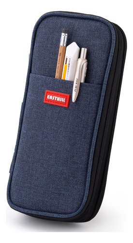 Estuche Grande De Lápices Easthill Modelo Azul Profundo Azul Profundo Nombre Del Diseño