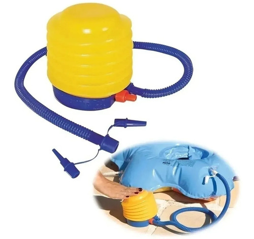 Imagem 2 de 6 de Bomba Inflador Para Encher Boia Piscina Bola Pilates
