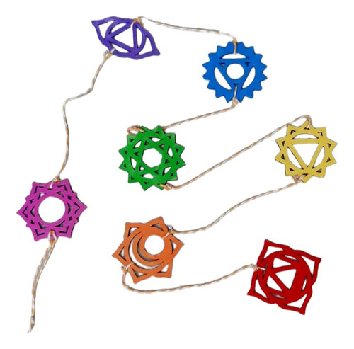 Colgante De Mandala 7 Chakras