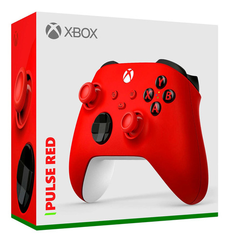 Mando Xbox Wireless Rojo Pulse Red Xbox Serie X, One, One