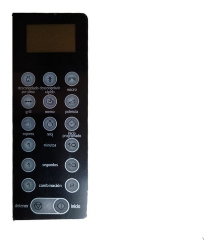 Imagen 2 de 3 de Frente Teclado Microondas Compatible Con Whirlpool Wmd25gs