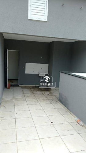 Cobertura Com 2 Dormitórios À Venda, 92 M² Por R$ 331.000,00 - Parque Das Nações - Santo André/sp - Co11652