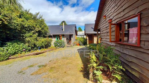 Complejo Turistico En Venta Con 9 Cabañas Niebla En Valdivia