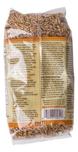 Bobs Red Mill Kamut Integral Orgánico 24 Oz