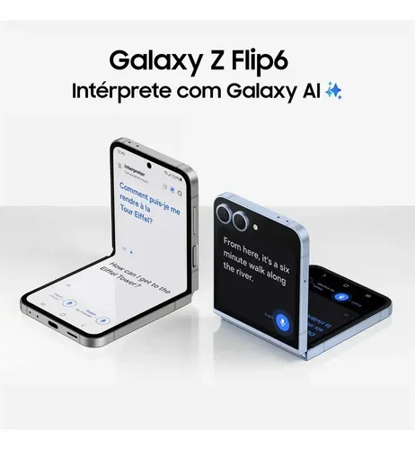 Samsung Galaxy Z Flip6 5g 256gb Preto 12gb Ram | MercadoLivre