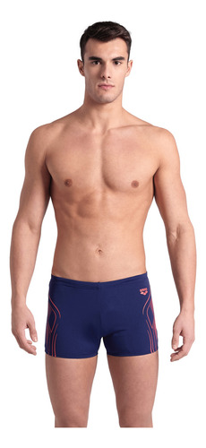 Traje De Baño Corto Arena Performance Reflecting Para Hombre Azul 40