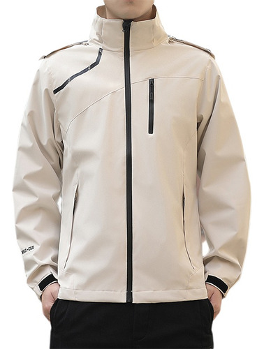 Chaqueta Fina De Hombre Para Senderismo Al Aire Libre, Impermeable, Cortavientos, Resistente A Los Arañazos Y Cómoda