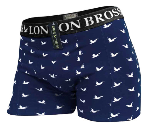Boxer Bross London Aves Azul