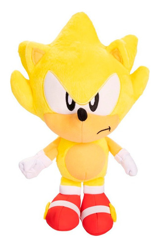 Peluche Super Sonic The Hedgehog 25cm - Jakks