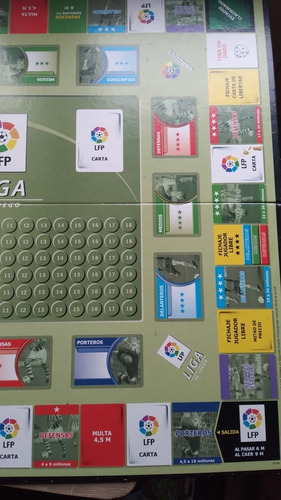 La Liga El Juego/juego D Mesa D La Liga Española De Fútbol (Usado)