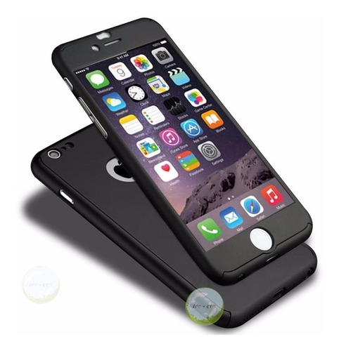 Estuche Full Protector 360 Case iPhone 5 iPhone SE + Cristal