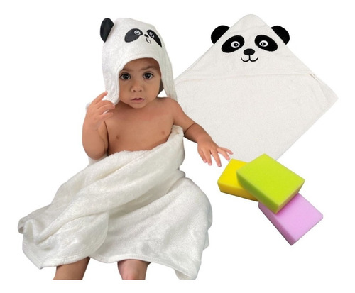 Toalla De Baño Para Bebé 100% Fibra De Bambú Extra Suave