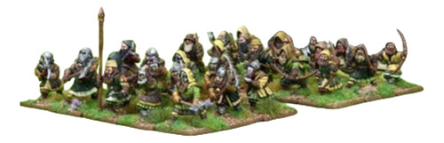 Caixa 30 Miniatura Dwarf Light Infantary Oathmark Anão Rpg