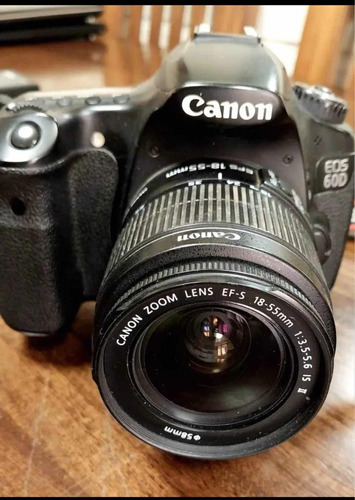 Canon Eos 60d  Con Lente Canon 18-55 +lente 50 Mm+flash