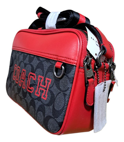 Bandolera Coach De Hombre Graham Red/black - Jr5ugfh