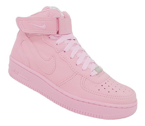 Tênis Feminino Nike Air Force 1 Mid 07 Rosa Original