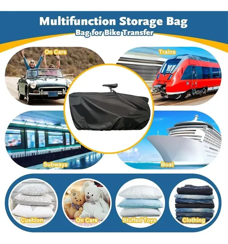 Bicycle Travel Bag, Fundo Para Transporte | Parcelamento sem juros