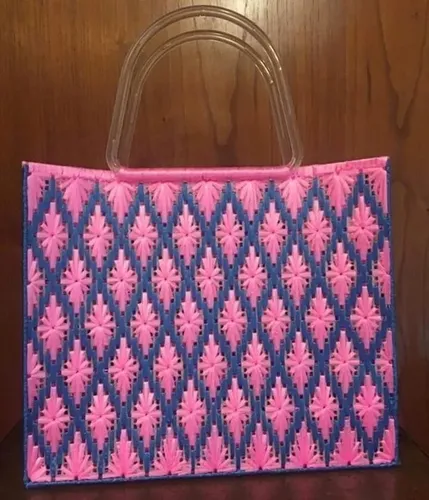 Bolsas de rafia y malla new arrivals