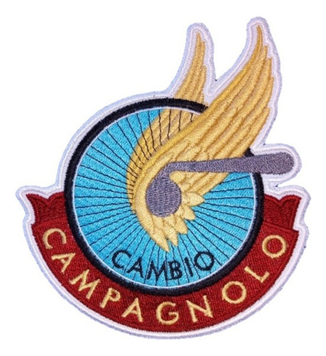 Parche Aplique Bordado Campagnolo Logo Retro