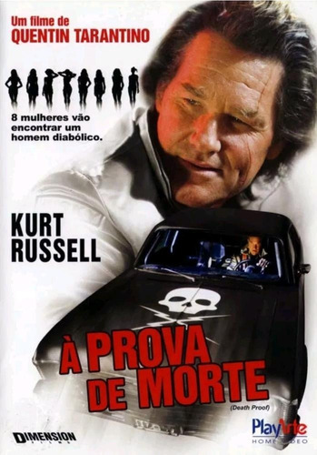 À Prova De Morte - Dvd - Kurt Russell - Quentin Tarantino