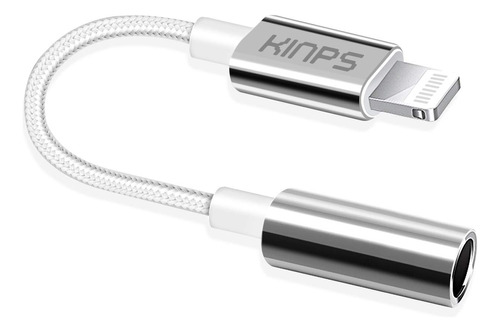 Kinps Mfi Certified Lightning To 0.138in Adaptador De Conect