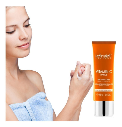 Vitamina C Hands Crema Para Manos Con Karité Idraet