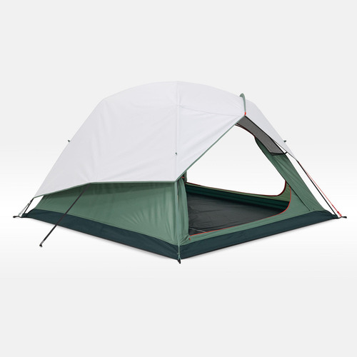 Casa De Campaña Mh100 3 Plazas Fresh Quechua Color Verde